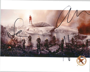 Liam Hemsworth, Sam Claflin & Natalie Dormer Signed Autographed Glossy 8x10 Photo - COA Matching Holograms