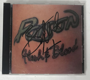 Bret Michaels Signed Autographed "Poison" Flesh & Blood Music CD Compact Disc - COA Matching Holograms