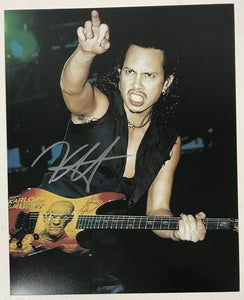 Kirk Hammett Signed Autographed "Metallica" Glossy 8x10 Photo - COA Matching Holograms