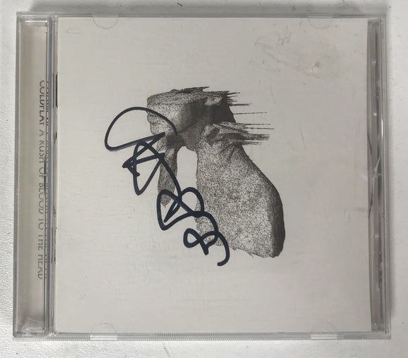 Chris Martin Signed Autographed 