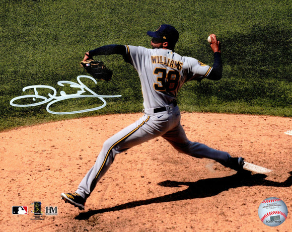 Devin Williams Signed Autographed Glossy 8x10 Photo Milwaukee Brewers - COA Matching Holograms