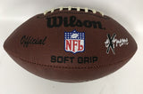Johnny Unitas Signed Autographed Full-Size Wilson NFL Football - COA Matching Holograms