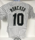 Yoan Moncada Signed Autographed Chicago White Sox Pinstripe Baseball Jersey - PSA/DNA COA