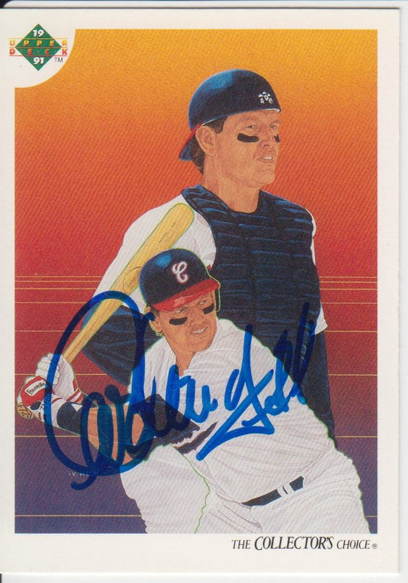 Carlton Fisk Signed Autographed 1991 Upper Deck CC Baseball Card Chicago White Sox - COA Matching Holograms