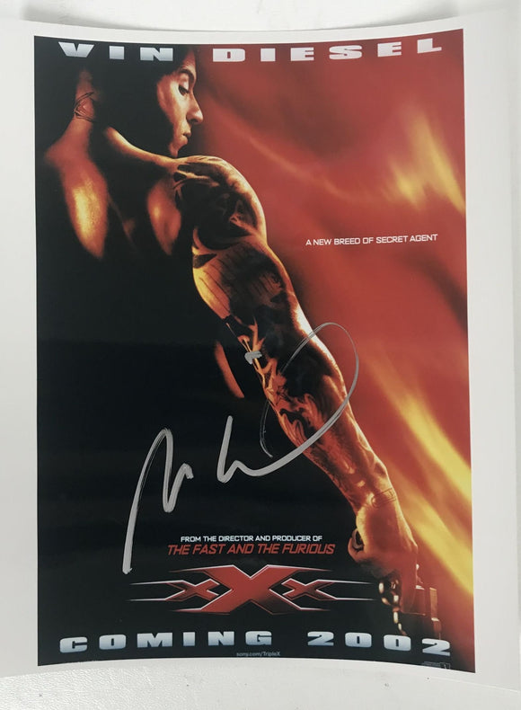 Vin Diesel Signed Autographed 