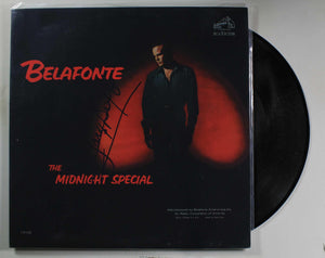 Harry Belafonte Signed Autographed "The Midnight Special" Record Album - COA Matching Holograms