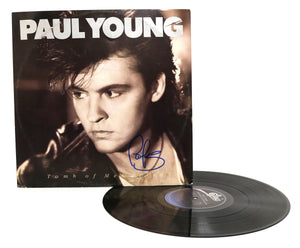 Paul Young Signed Autographed "Tomb of Memories" Record Album - COA Matching Holograms