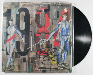 Rick Wakeman Signed Autographed "1984" Record Album - COA Matching Holograms