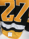 Nick Bjugstad Signed Autographed Pittsburgh Penguins Hockey Jersey - TSE COA