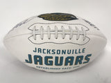 Maurice Jones-Drew & Justin Blackmon Signed Autographed Full Sized Jacksonville Jaguars Logo Football - COA Matching Holograms