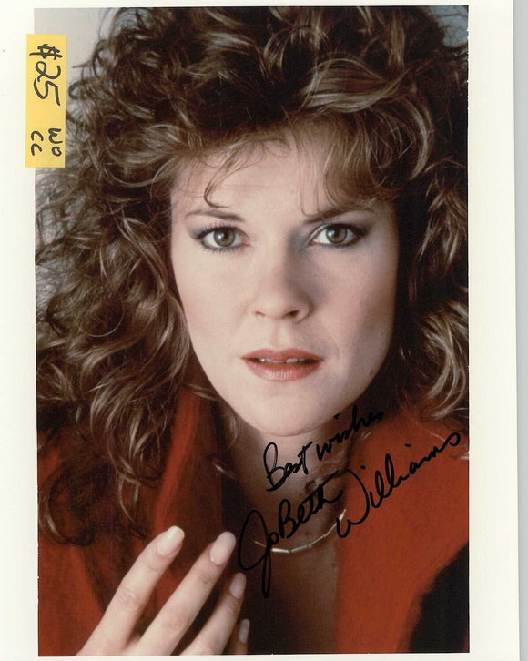 Jo Beth Williams Signed Autographed Glossy 8x10 Photo - COA Matching Holograms