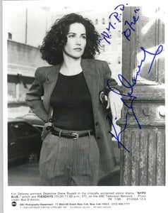 Kim Delaney Signed Autographed "N.Y.P.D. Blue" Glossy 8x10 Photo - COA Matching Holograms