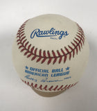 Willie Wilson Signed Autographed Official American League (OAL) Baseball - COA Matching Holograms