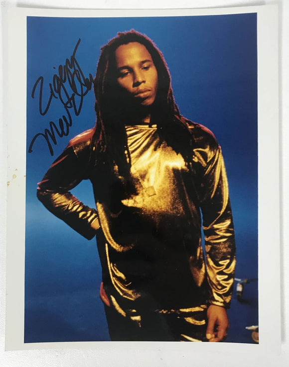 Ziggy Marley Signed Autographed Glossy 8x10 Photo - COA Matching Holograms
