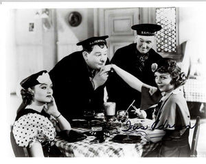 Iris Adrian (d. 1994) Signed Autographed "Laurel & Hardy" Glossy 8x10 Photo - COA Matching Holograms