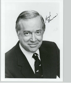 Hugh Downs (d. 2020) Signed Autographed Glossy 8x10 Photo - COA Matching Holograms