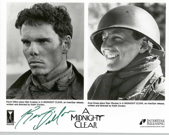 Kevin Dillon Signed Autographed 