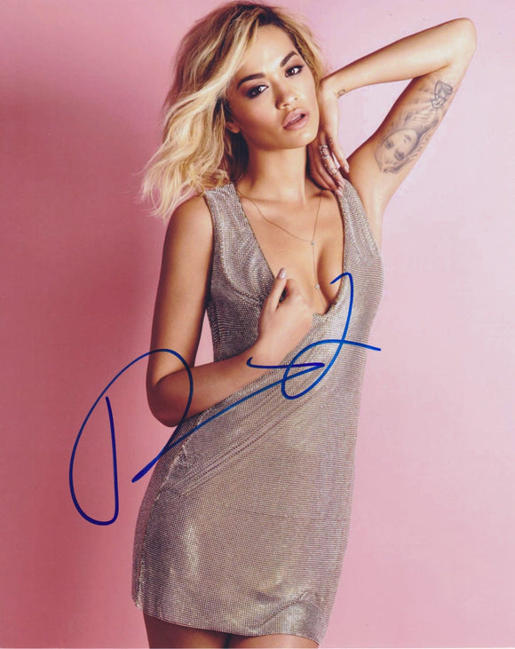 Rita Ora Signed Autographed Glossy 8x10 Photo - COA Matching Holograms