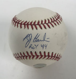 Bob 'The Hammer' Hamlin Signed Autographed "ROY '94" Official League Baseball - Treat Hidden Authentics COA