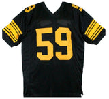Jack Ham Signed Autographed "HOF 88" Pittsburgh Steelers Black Football Jersey - JSA COA