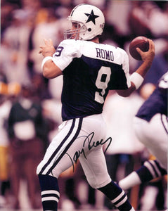 Tony Romo Signed Autographed Glossy 8x10 Photo Dallas Cowboys - COA Matching Holograms