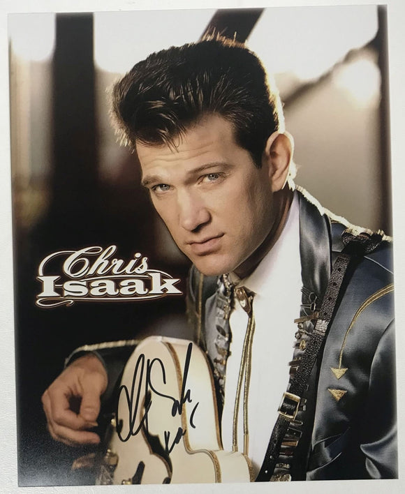 Chris Isaak Signed Autographed Glossy 8x10 Photo - COA Matching Holograms