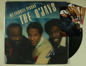 Eddie Levert & Walter Williams Signed Autographed "The O'Jays" Record Album - COA Matching Holograms