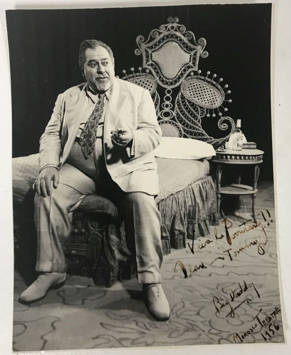 Thomas Gomez (d. 1971) Signed Autographed Vintage 