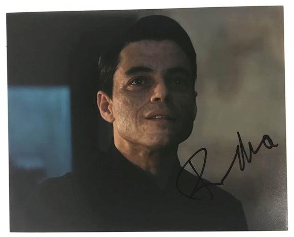 Rami Malek Signed Autographed 