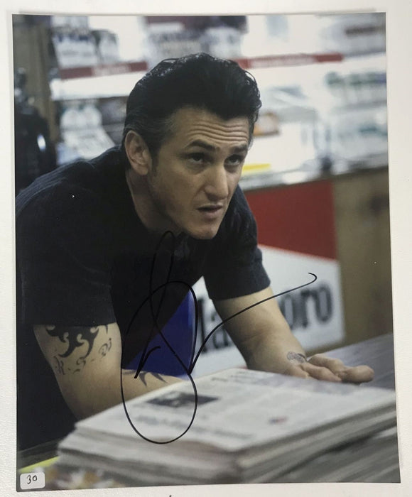 Sean Penn Signed Autographed 