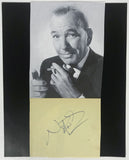Noel Coward (d. 1973) Signed Autographed Vintage Signature 8.5x11 Display - Lifetime COA