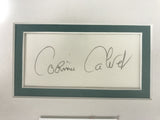 Corinne Calvet (d. 2001) Signed Autographed Vintage Framed Matted 14x16 Display - Lifetime COA