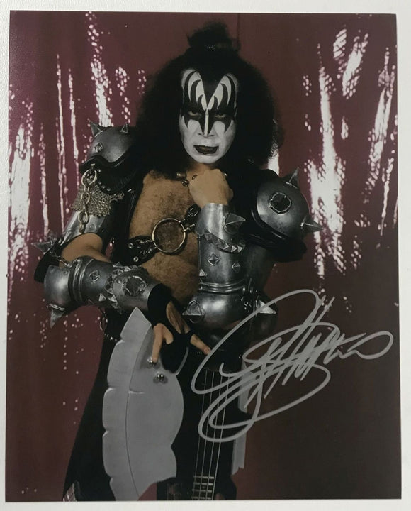 Gene Simmons Signed Autographed 