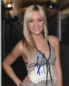 AJ Michalka Signed Autographed Glossy 8x10 Photo - COA Matching Holograms