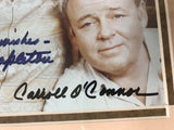 All in The Family Cast Signed Autographed Vintage Framed 8x10 Photo 14x16 Display - Lifetime COA