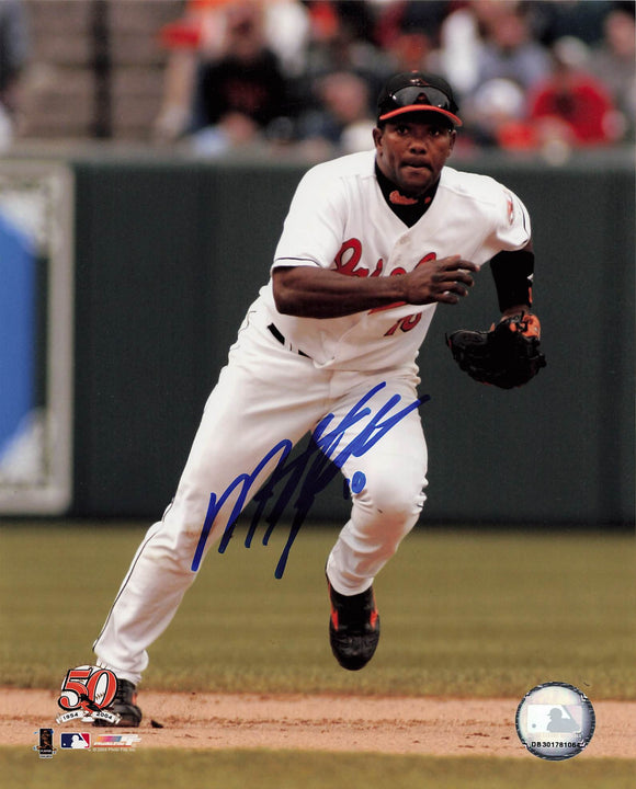 Miguel Tejada Signed Autographed Glossy 8x10 Photo Baltimore Orioles - COA Matching Holograms
