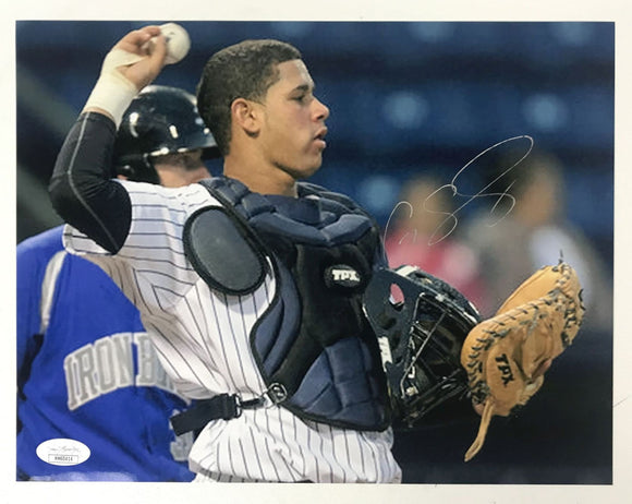 Gary Sanchez Signed Autographed Glossy 8x10 Photo New York Yankees - JSA COA