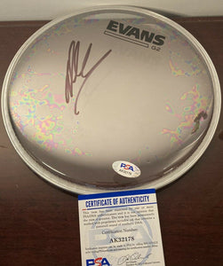Dave Navarro Signed Autographed 8" Evans Drumhead Jane's Addiction - PSA/DNA Authenticated