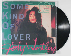 Jody Watley Signed Autographed "Some Kind of Lover" Record Album - COA Matching Holograms