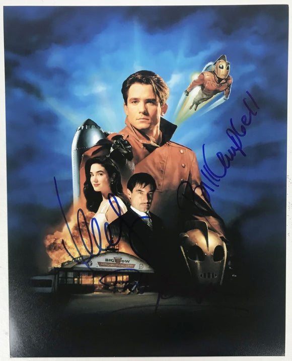 Billy Campbell, Timothy Dalton & Jennifer Connelly Signed Autographed 