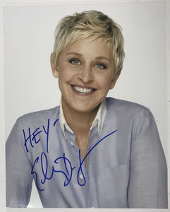 Ellen DeGeneres Signed Autographed Glossy 8x10 Photo - COA Matching Holograms