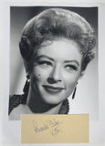 Amanda Blake (d. 1989) Signed Autographed "Kitty" 8.5x11 Vintage Signature Display - Lifetime COA