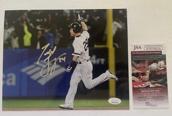 Todd Frazier Signed Autographed Glossy 8x10 Photo New York Yankees - JSA Authenticated