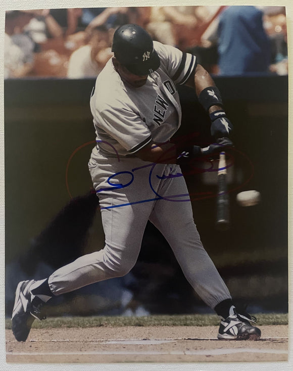 Cecil Fielder Signed Autographed Glossy 8x10 Photo - New York Yankees