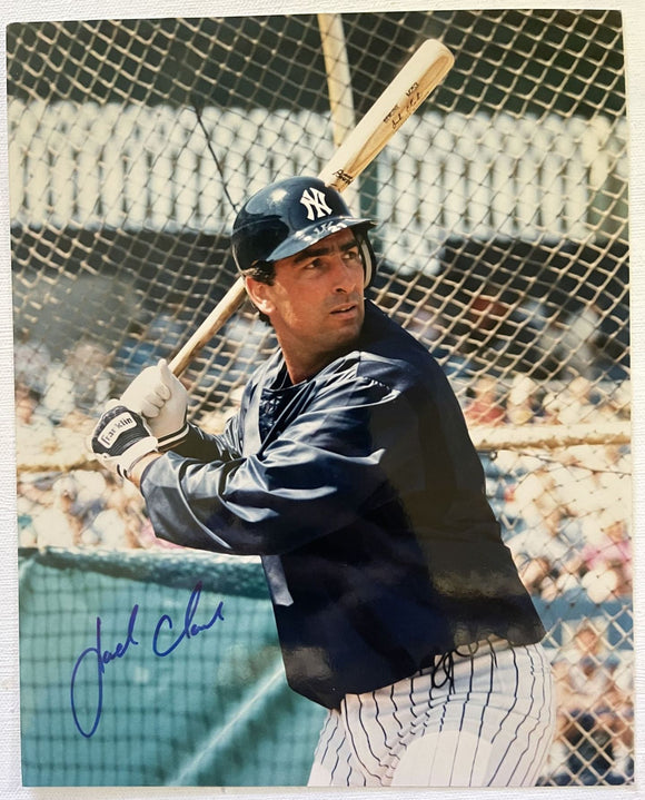 Jack Clark Signed Autographed Glossy 8x10 Photo - New York Yankees