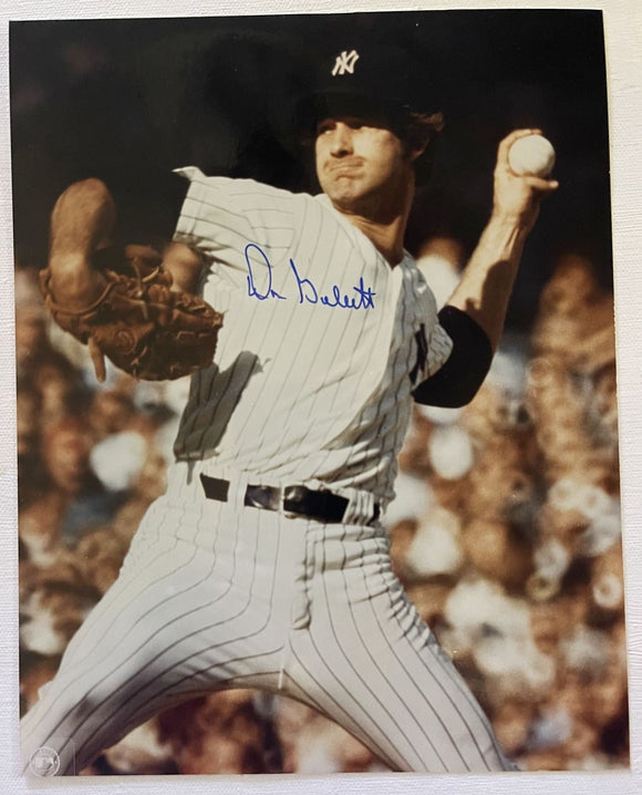 Don Gullett Signed Autographed Glossy 8x10 Photo New York Yankees - Stacks of Plaques