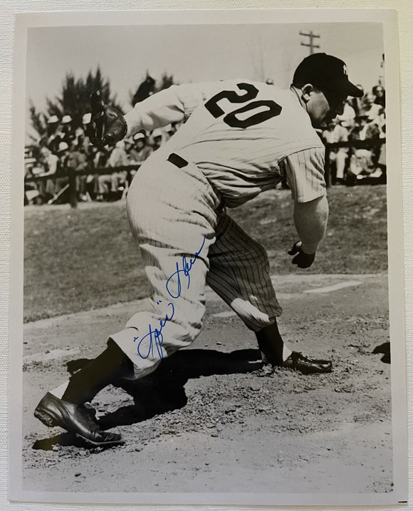 Spec Shea (d. 2002) Signed Autographed Vintage Glossy 8x10 Photo - New York Yankees