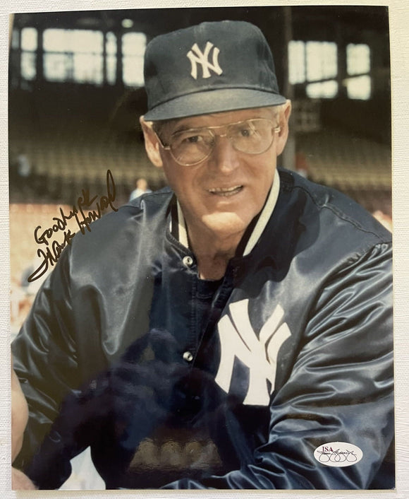 Frank Howard Signed Autographed Glossy 8x10 Photo New York Yankees - JSA Authenticated
