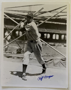 Cliff Mapes (d. 1996) Signed Autographed Vintage Glossy 8x10 Photo - New York Yankees