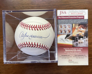 Andre Dawson Signed Autographed Official Major League (OML) Baseball - JSA Authenticated